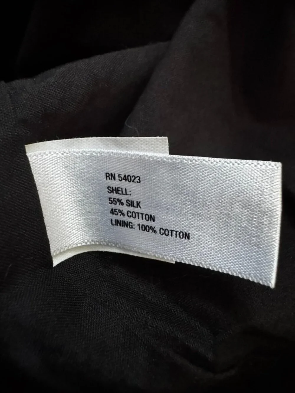 GAP Cross Back Babydoll Silk Cotton Cocktail Dress Black Midi Women's - 6 - Picture 4 of 8